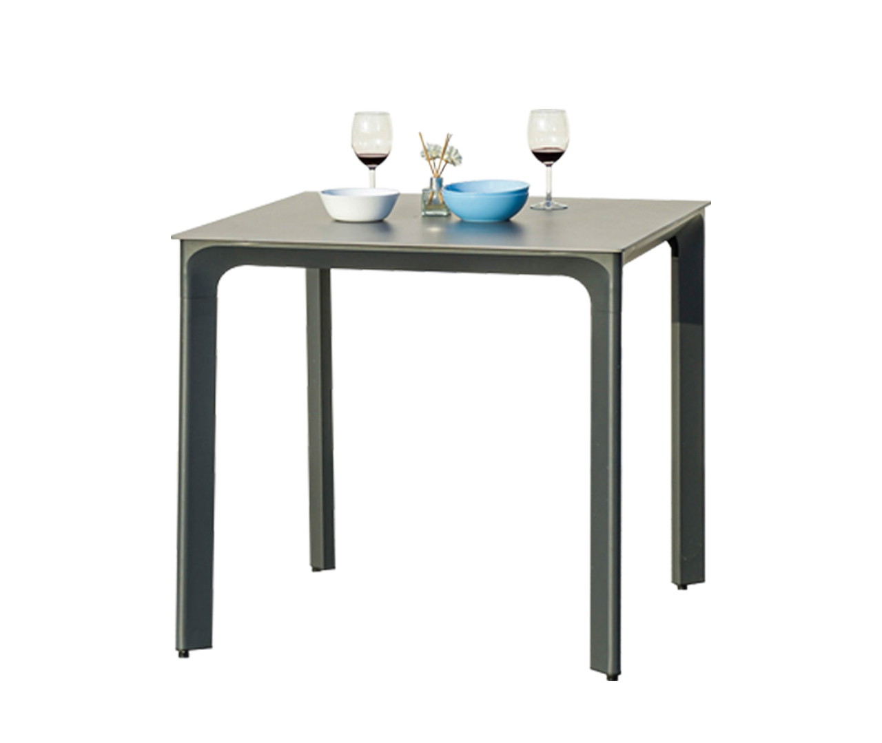 Outdoor table and chair homestay courtyard garden rattan table and